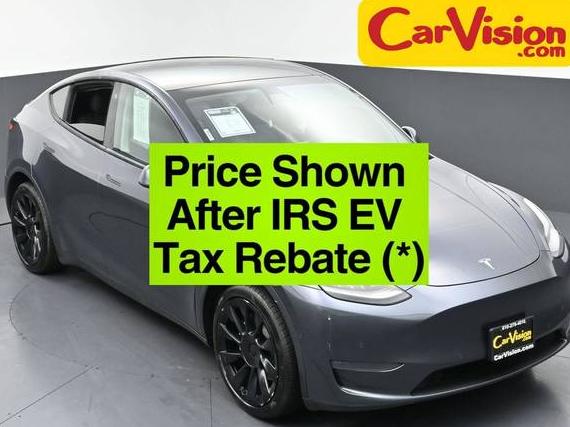 TESLA MODEL Y 2020 5YJYGDEE3LF011185 image